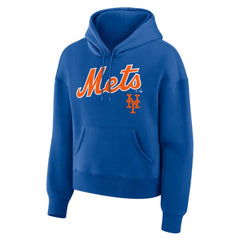 Royal New York Mets Fanatics Women's Lockup Legacy Fleece Hoodie