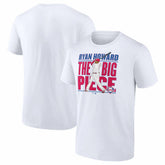 White Ryan Howard Philadelphia Phillies Fanatics Cooperstown Collection Player T-Shirt
