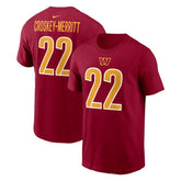 Jacory Croskey-Merritt Player Name & Number T-Shirt - Washington Commanders T-shirts
