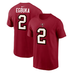 Emeka Egbuka Player Name & Number T-Shirt - Tampa Bay Buccaneers T-shirts