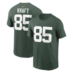 Tucker Kraft Player Name & Number T-Shirt - Green Bay Packers T-shirts