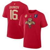 NHL Aleksander Barkov Florida Panthers Fanatics 2026 NHL Winter Classic Authentic Stack Name & Number T-Shirt
