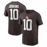 Quinshon Judkins Name & Number T-Shirt - Cleveland Browns T-shirts