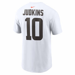 Quinshon Judkins Name & Number T-Shirt - Cleveland Browns T-shirts