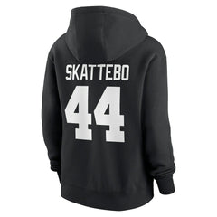 Cam Skattebo Women's Player Name & Number Fleece Hoodie - New York Giants Hoodies