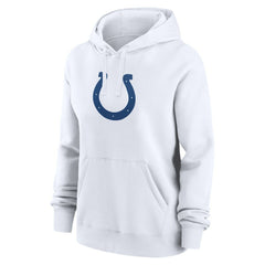 Daniel Jones Women's Player Name & Number Fleece Hoodie - Indianapolis Colts Hoodies