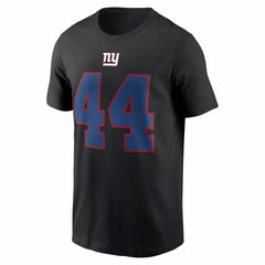 Cam Skattebo Name & Number T-Shirt - New York Giants T-shirts