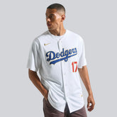 White Shohei Ohtani Los Angeles Dodgers Nike 2026 Gold Collection Kanji Stadium Jersey