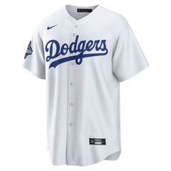 White Yoshinobu Yamamoto Los Angeles Dodgers Nike 2025 World Series Champions Home Replica Jersey