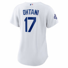 White Shohei Ohtani Los Angeles Dodgers Nike Women's 2025 World Series Champions Home Replica Jersey