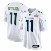 Jaxon Smith-Njigba Super Bowl LX Patch Tundra Fashion Game Jersey - Seattle Seahawks Jerseys