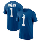 Ahmad Sauce Gardner Player Name & Number T-Shirt - Indianapolis Colts T-shirts