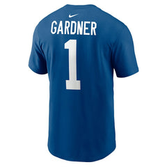 Ahmad Sauce Gardner Player Name & Number T-Shirt - Indianapolis Colts T-shirts
