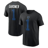 Ahmad Sauce Gardner Player Name & Number T-Shirt - Indianapolis Colts T-shirts