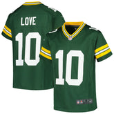 Jordan Love Youth Game Jersey - Green Bay Packers Jerseys