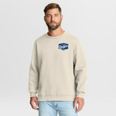 Tan Los Angeles Dodgers Fanatics 9x Champs Crewneck Sweatshirt