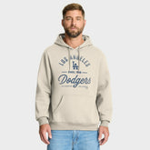 Tan Los Angeles Dodgers Fanatics Legacy Fleece Hoodie