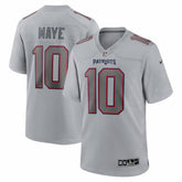 Drake Maye Atmosphere Fashion Game Jersey - New England Patriots Jerseys