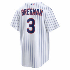 White Alex Bregman Chicago Cubs Nike Home Replica Jersey