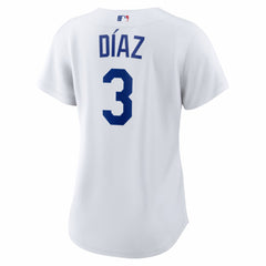 White Edwin Díaz Los Angeles Dodgers Nike Women's Home Replica Jersey