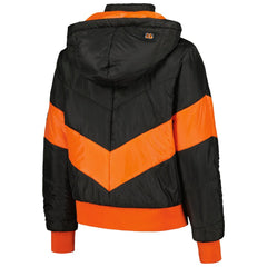 The Wild Collective Women's Puffer Full-Zip Hoodie - Cincinnati Bengals Hoodies