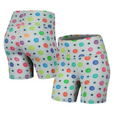 Gray Chicago Cubs Terez Women's TLC Rainbow Shorts