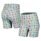 Gray Los Angeles Dodgers Terez Women's TLC Rainbow Shorts