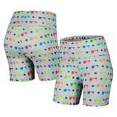 Gray MLB Merchandise Terez Women's TLC Rainbow Shorts