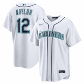 White Josh Naylor Seattle Mariners Nike Home Replica Jersey