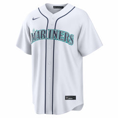 White Josh Naylor Seattle Mariners Nike Home Replica Jersey