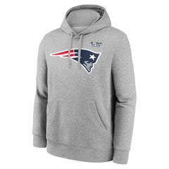 Drake Maye Super Bowl LX Patch Name & Number Hoodie - New England Patriots Hoodies