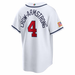 White Pete Crow-Armstrong USA Baseball Nike 2026 World Baseball Classic Home Stadium Jersey