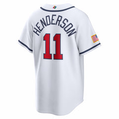 White Gunnar Henderson USA Baseball Nike 2026 World Baseball Classic Home Stadium Jersey