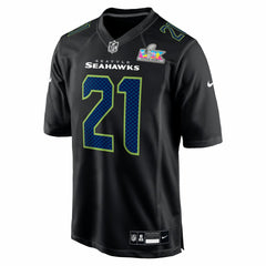 Devon Witherspoon Super Bowl LX Patch Carbon Fashion Game Jersey - Seattle Seahawks Jerseys