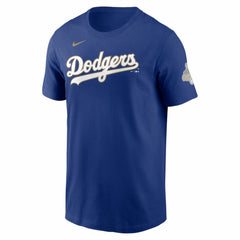 Royal Mookie Betts Los Angeles Dodgers Nike 2026 Gold Collection Name & Number T-Shirt