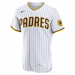 White San Diego Padres Nike Home Authentic Custom Jersey