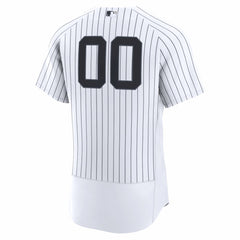 White New York Yankees Nike Home Authentic Custom Jersey