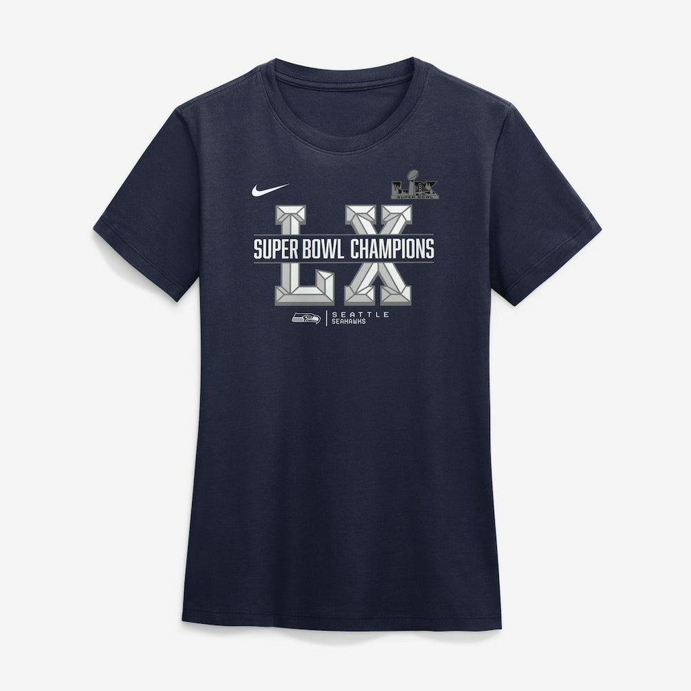 Women's Super Bowl LX Champions Sacrifice T-Shirt - Seattle Seahawks T-shirts