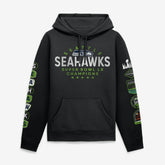 Super Bowl LX Champions Banner Year Hoodie - Seattle Seahawks Hoodies
