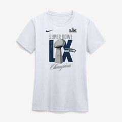 Women's Super Bowl LX Champions Lombardi Trophy T-Shirt - Seattle Seahawks T-shirts