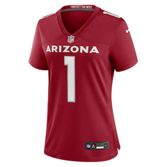 Number 1 Mom Women's Game Jersey - Arizona Cardinals Jerseys