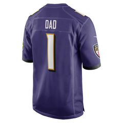 Number 1 Dad Game Jersey - Baltimore Ravens Jerseys