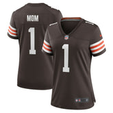 Number 1 Mom Women's Game Jersey - Cleveland Browns Jerseys