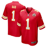 Number 1 Dad Game Jersey - Kansas City Chiefs Jerseys