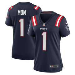 Number 1 Mom Women's Game Jersey - New England Patriots Jerseys