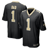 Number 1 Dad Game Jersey - New Orleans Saints Jerseys