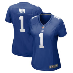 Number 1 Mom Women's Game Jersey - New York Giants Jerseys