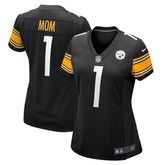 Number 1 Mom Women's Game Jersey - Pittsburgh Steelers Jerseys