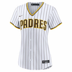 White San Diego Padres Nike Women's Home Replica Custom Jersey