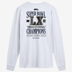 Super Bowl LX Champions Long Ball Long Sleeve T-Shirt - Seattle Seahawks T-shirts